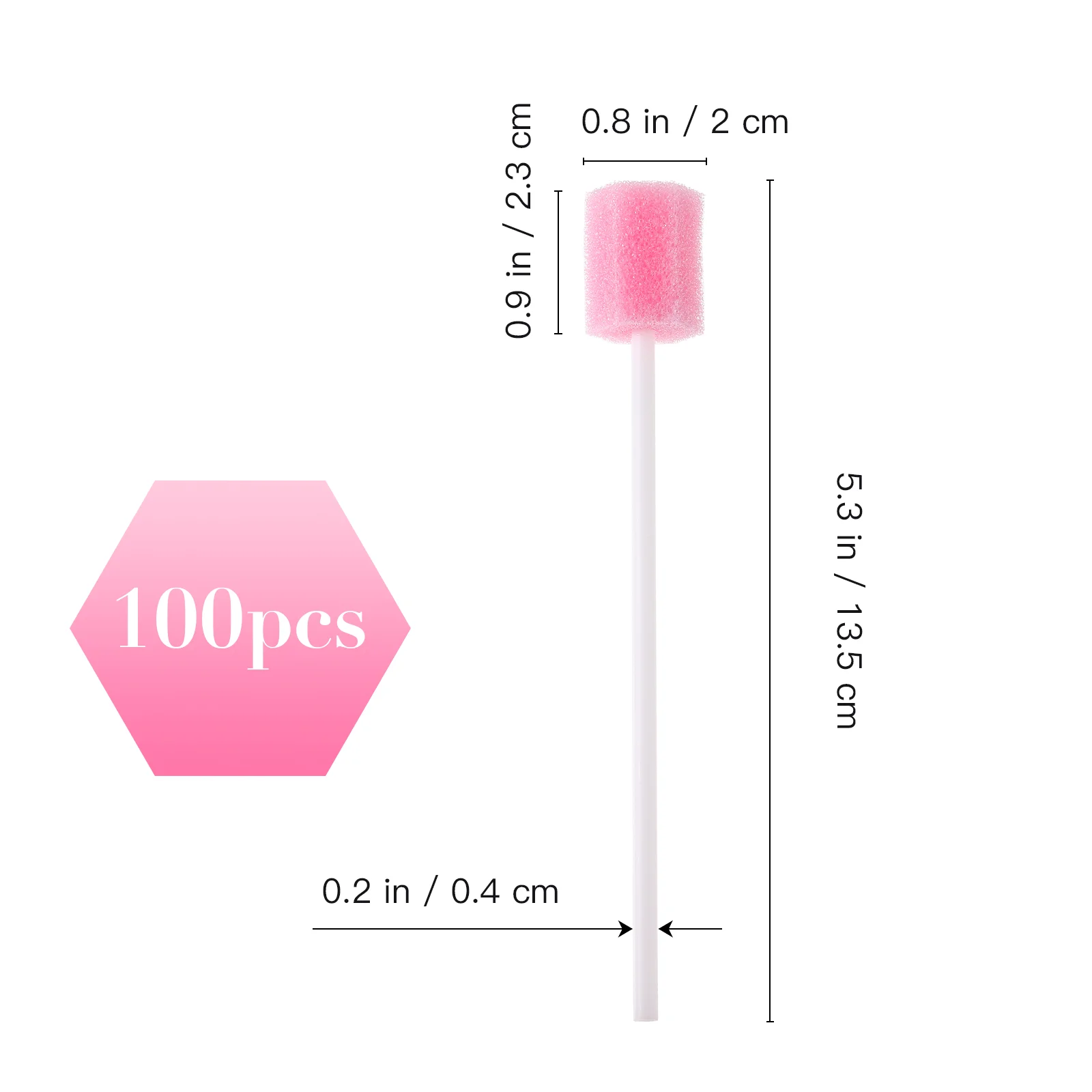 일회용 구강 관리 스폰지 면봉, 구강 관리 면봉 폼, 가래 스폰지 스틱, 치아 면봉