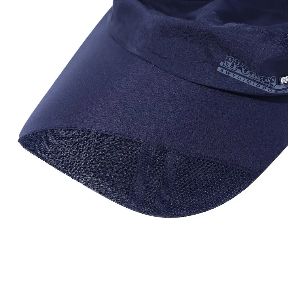 Hollow Simple Sun Hat Sport Cap Breathable Golf Summer Quick Dry Mesh Cap Baseball Hat Visor Cap Mesh Caps - Image 2