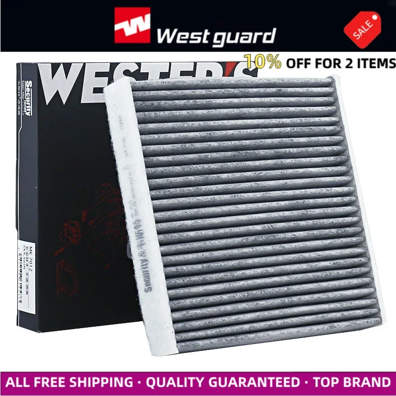 WESTGUARD Activated Carbon Air Cabin Filter For DAIHATSU Terios 1.5 FIAT Sedici(189) SUZUKI Swift Baleno SX4 TOYOTA GT 86 MK7012