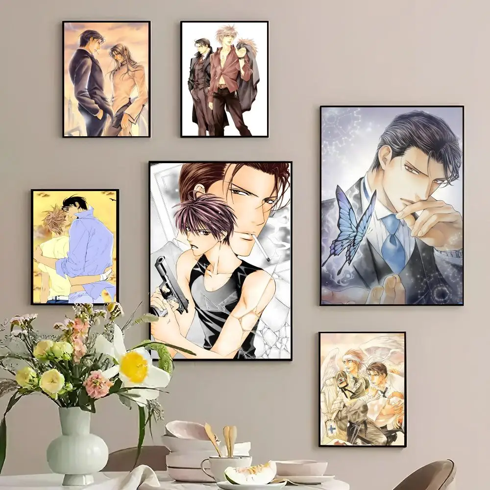Affiche personnalisée de la série F-Finder, autocollant mural épais en PP pour la décoration de la maison