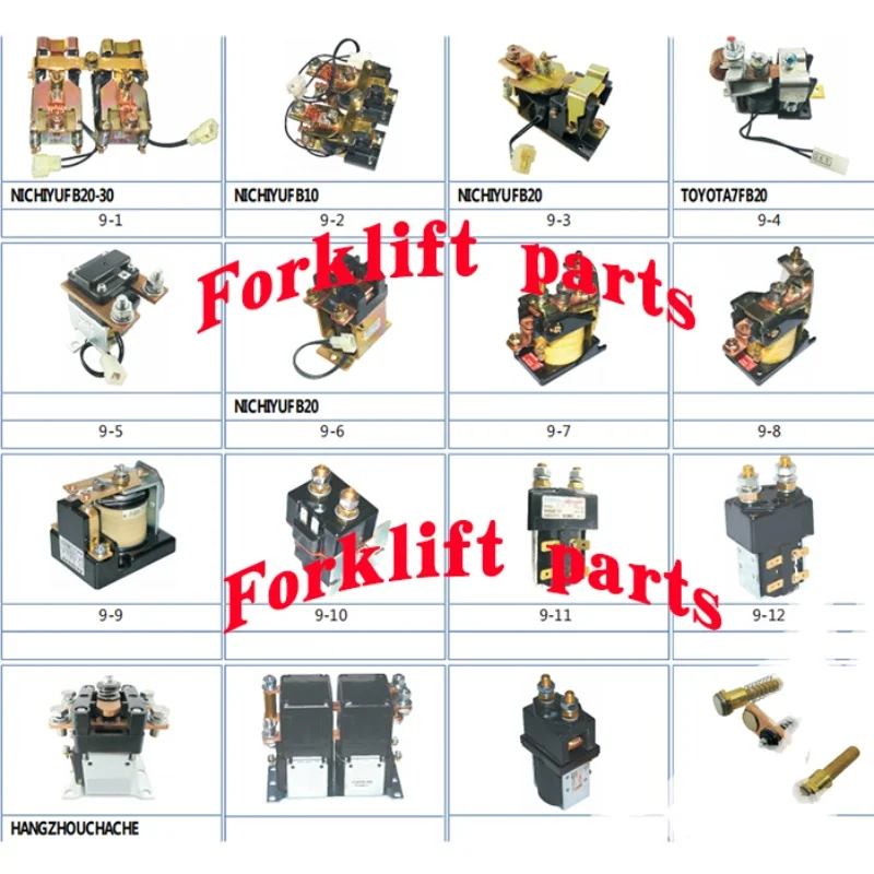 2pc Forklift parts For TOYOTA 7FB10-30 power connector charging plug 250V/30A OEM 25583-13130-71