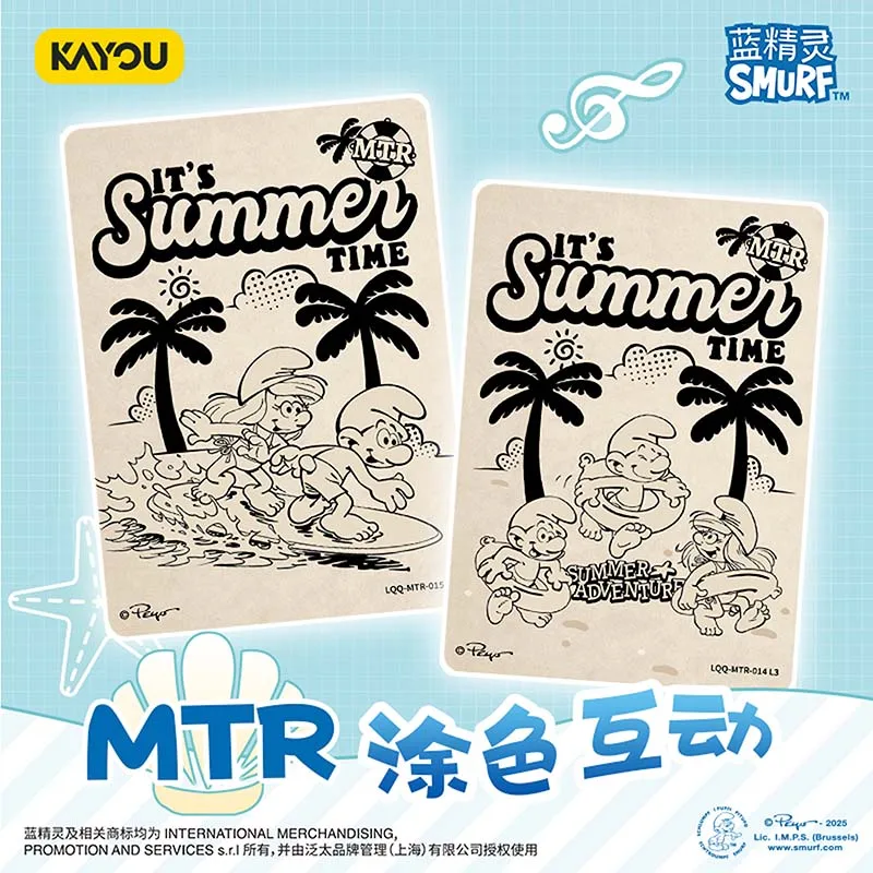KAYOU ホールボックス スマーフ ベイビー スマーフ カード スプライト マーベラス シリーズ パック SSR XR ‌ 限定版アニメーションコレクションカードおもちゃギフト