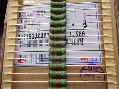 

Imported Korean high-power color ring resistor 2W15K 2W 15K 5%