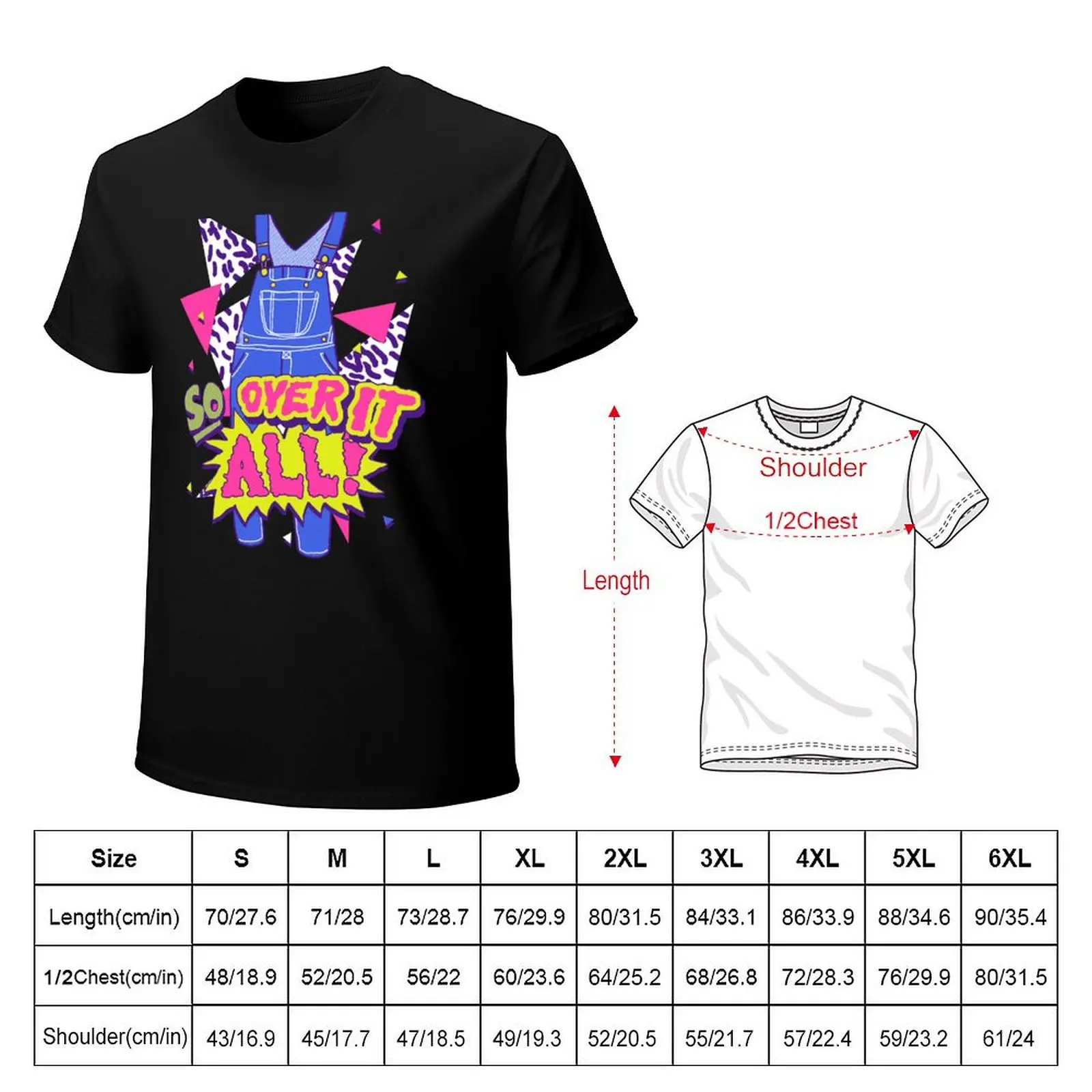 Overalls T-Shirt Breathable Mesh Panel T-Shirt