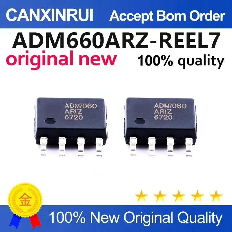 (5pcs-100pcs)Brand new original ADM660ARZ-REEL7 switch capacitor converter chip package SOIC-8