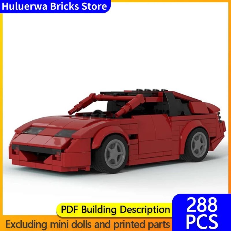 

Speed Racing Car Model MOC Building Bricks 300ZX Z32 Top Tier Sports Car Modular Technology Gifts Holiday Assemble Children Toys