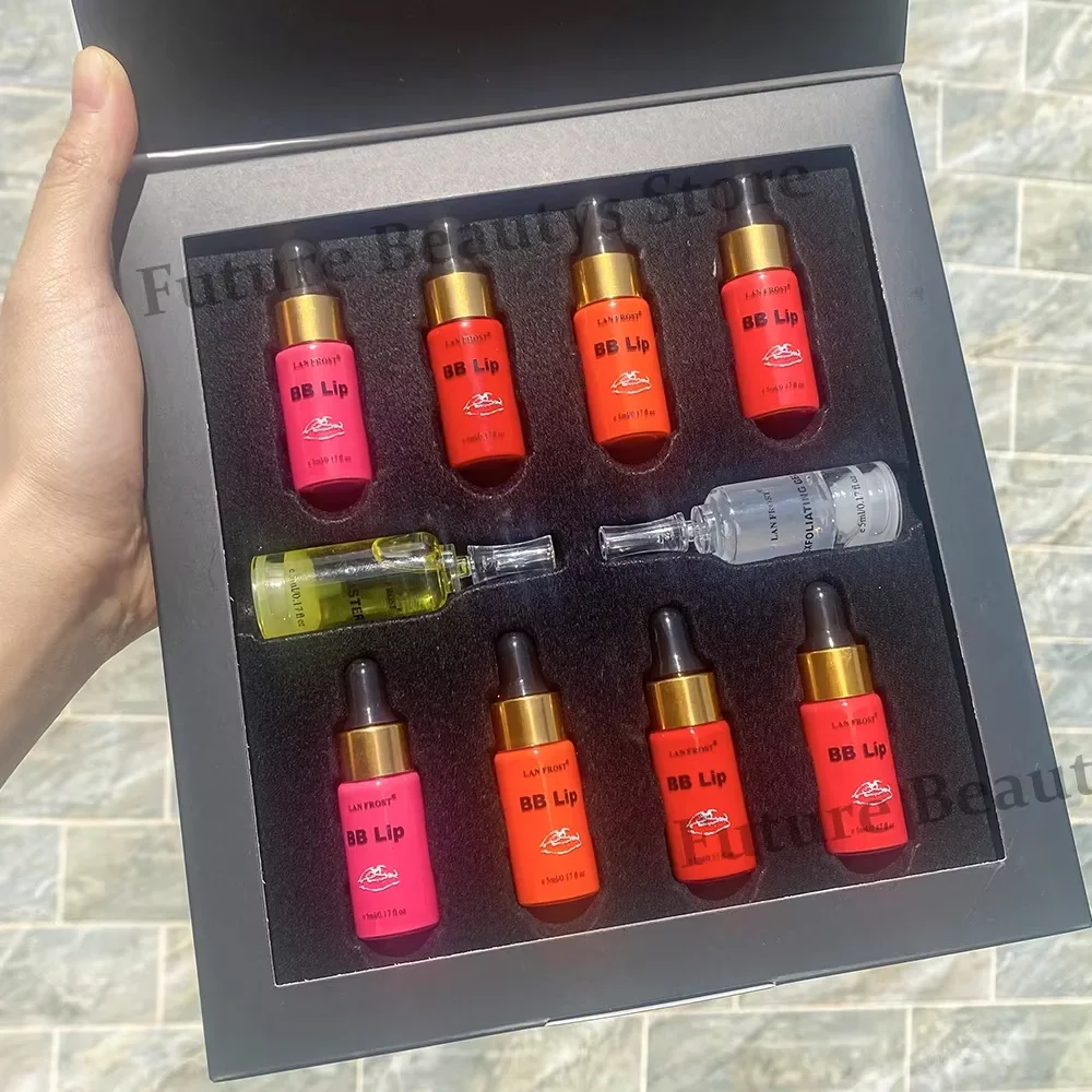 

Korea 5ml BB Lips Glow Serum Long-lasting Moisturing Cream Colourfast Lip Pigment Ampoule Lip Makeup Skin Care