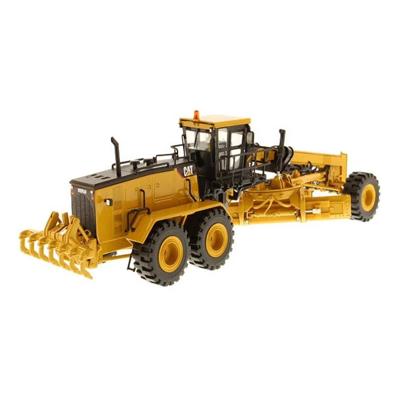 Diecast 1:50 Cat 24M Motor DM 85264 Self-propelled Grader Engineering Alloy Vehicle Model Collection Souvenir Ornaments Display