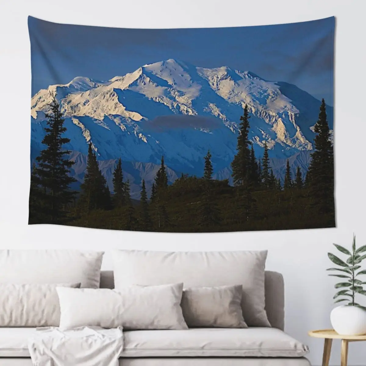 Denali National Park Preserve Tapestry Anime Decor For Bedroom Wallpaper Bedroom Things To Decorate The Room Tapestry