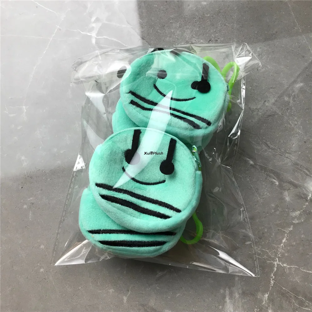 12PCS Small 8CM Cute Mix Designs Plush Purse , Kid Girl's Plush Coin Bag Key Chain Gift Toy