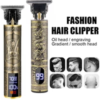 Electric Shaver Barber Vintage Hair Clipper Cordless Trimmer portable USB Fast Charging Hair Cutting Machine Professional Barber