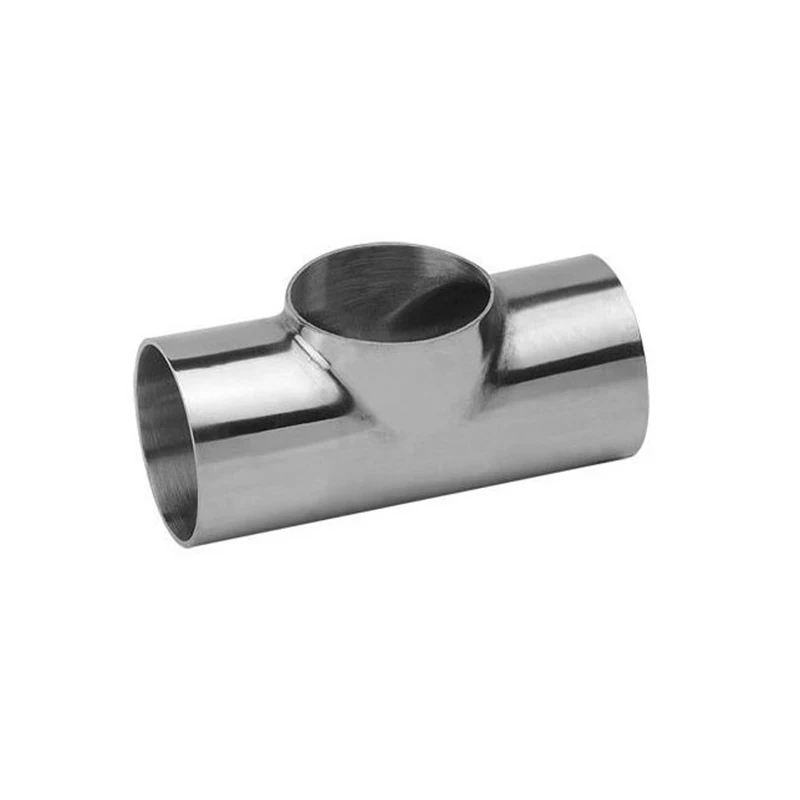 

19mm 25mm 32mm 38mm 45mm 51mm 57mm 63mm 76mm 89mm 102mm OD 304 Stainless Steel Sanitary Weld Flat Tee Pipe Fitting For Homebrew