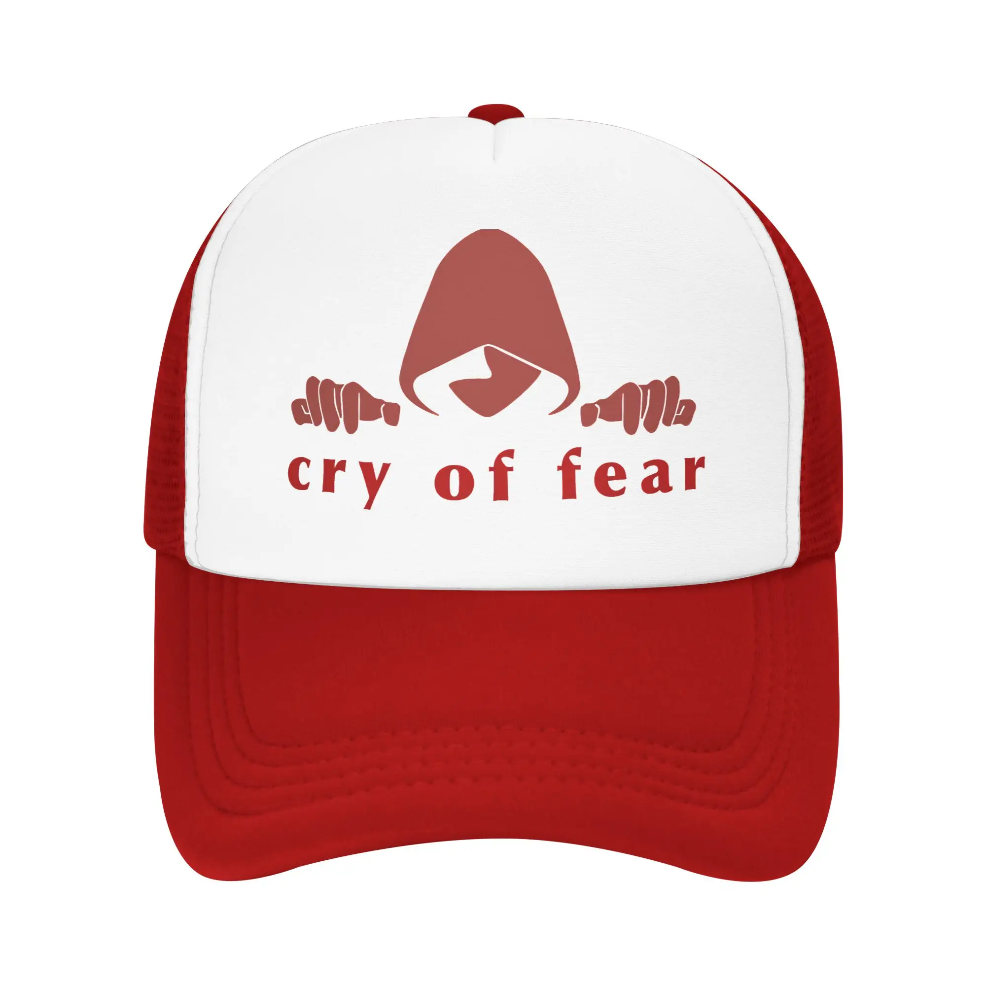 Simon Henriksson Cry of Fear  Mesh Foam Trucker Hat Leisure  Unisex Cooling Mesh-back Snapback Cap Adjustbale For Casual Wear