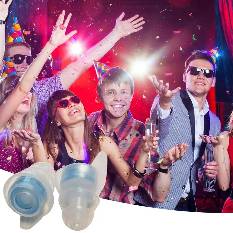 For Musicians DJs Festival Raves Drummers Loud Noise Reduction Ear Plugs for Concerts Ear Plugs 23db Hearing Protection