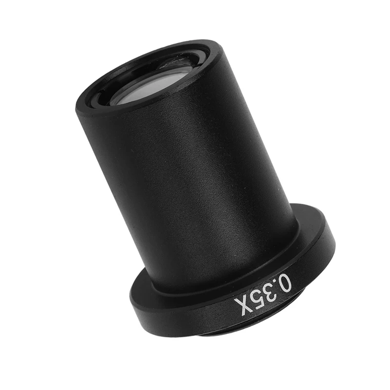 Microscope Eyepiece 0.35X C Mount Microscope Camera Adapter Lens 28Mm For Industry Microscope Camera Eyepiece Lens Easy Install