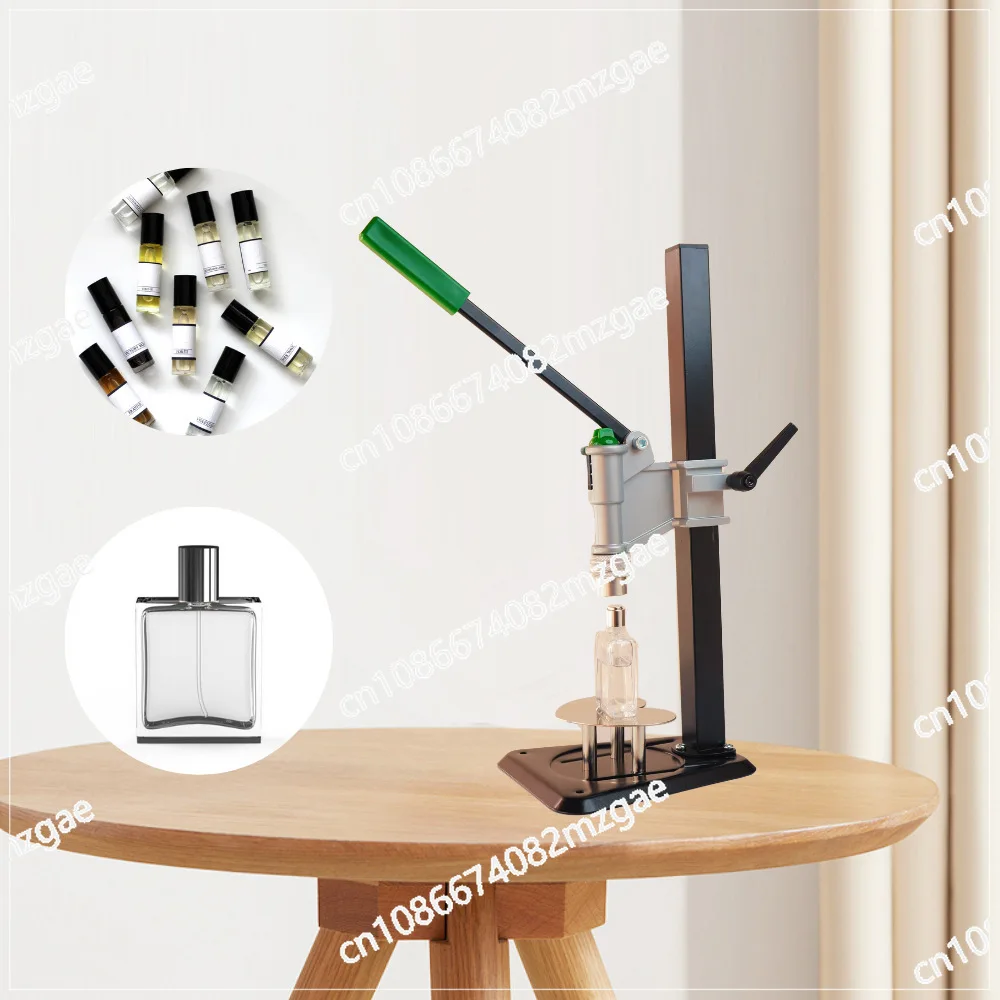 

Desktop Small Hand Press Perfume Sealing Machine, Crimping Capper and Mist Spray Dispenser with Capping Press