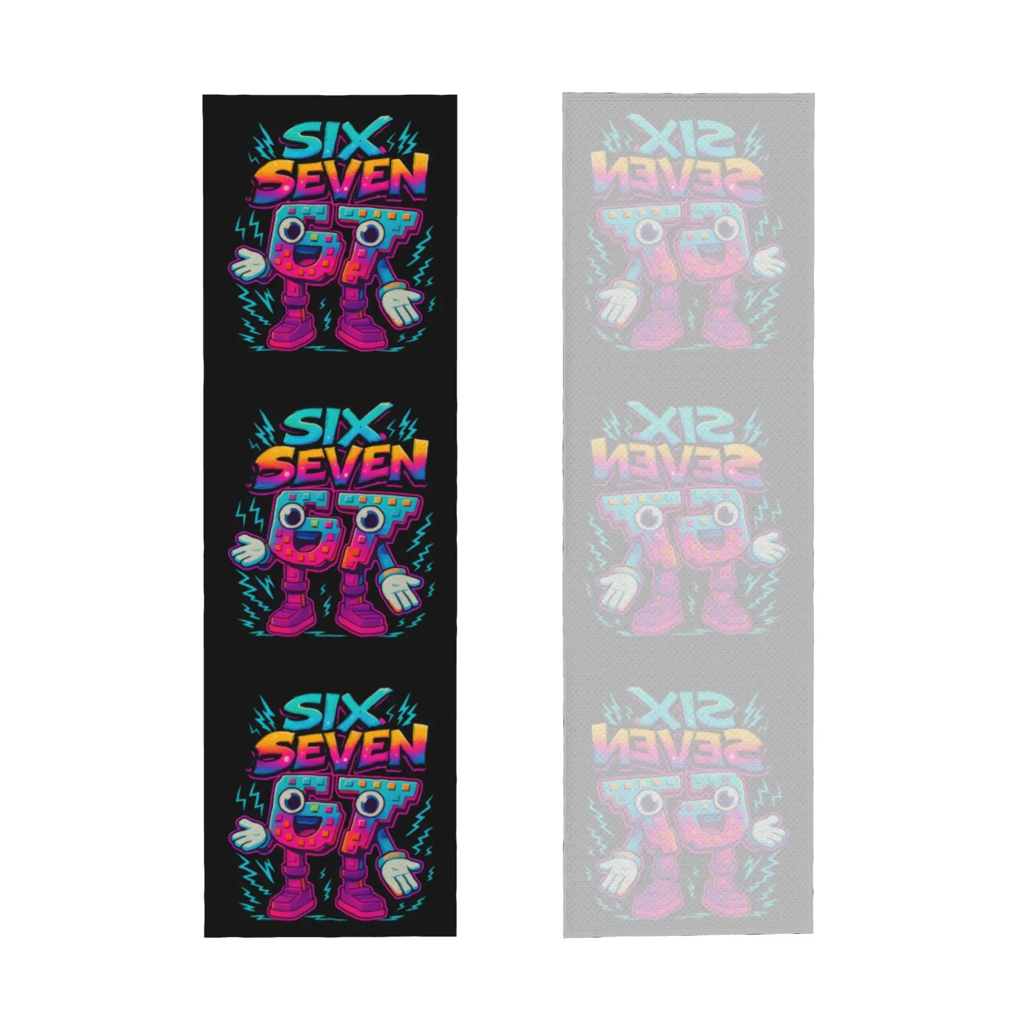 67 Six Seven Meme 6 7 Italian Brainrot Cold Exercise Towel Yoga And Fitness Running Outdoor Activities Travelling Camping Towels