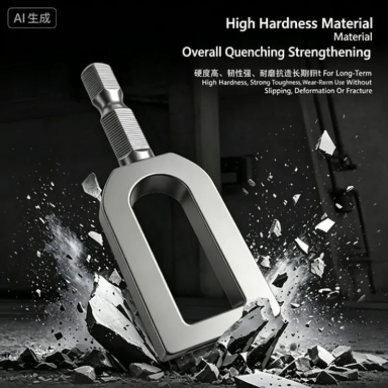 Wire Fast Knotter Universal High-Efficiency Knotting Tool Electric Hexagonal Handle Winder Knotter Twisting Sleeve