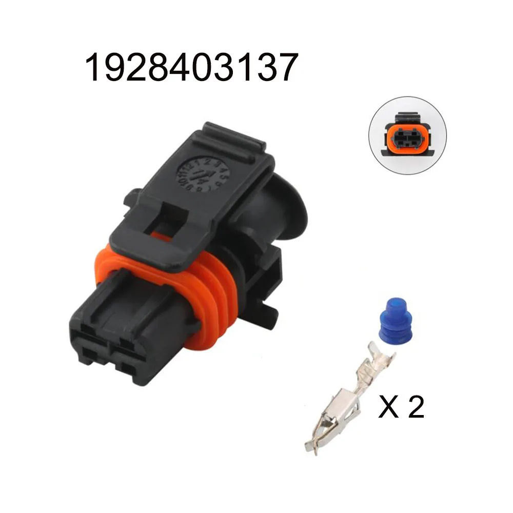 

200SET DJ7026B-3.5-21 car wire connector Harnes cable 2 pin automotive waterproof plug Include terminals seal