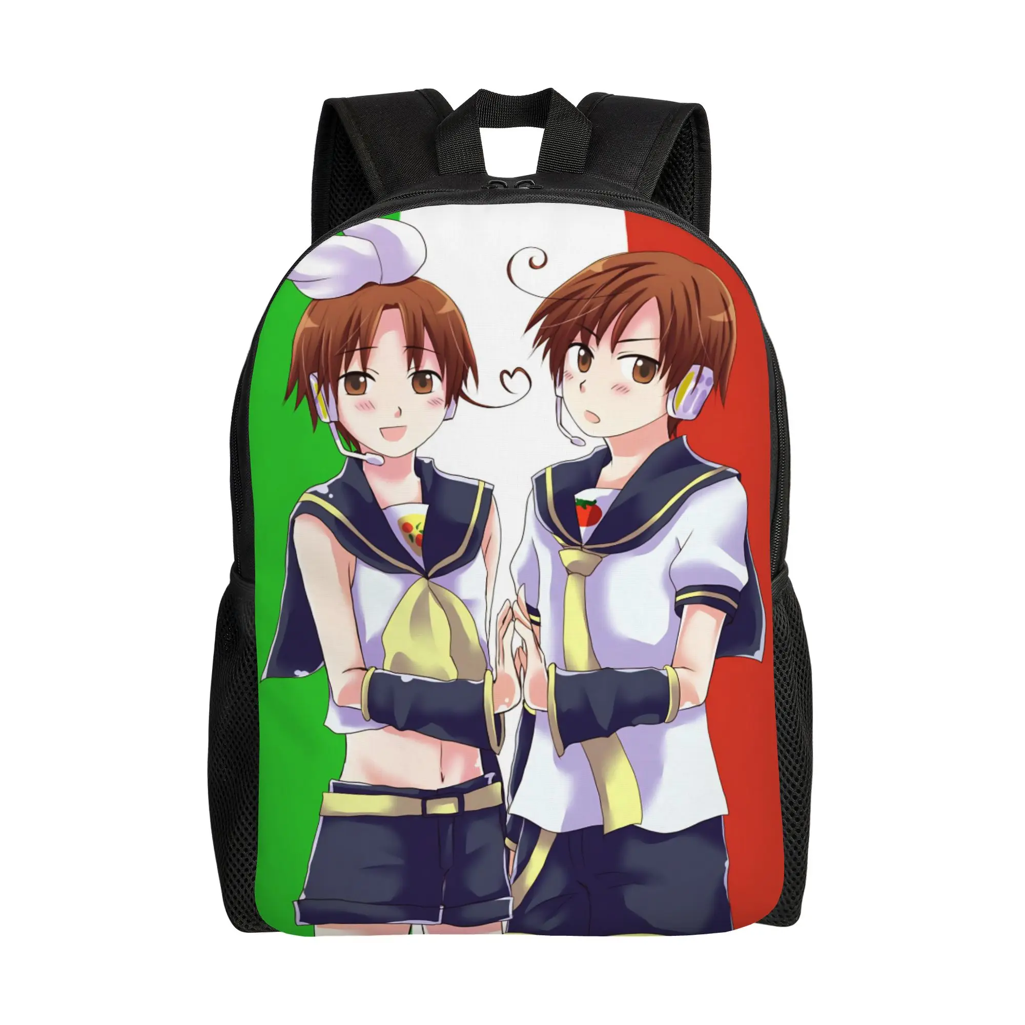 

Hetalia Anime Cute Backpack for Men Women Fashion High School Business Daypack Laptop Computer Shoulder Bag Gift