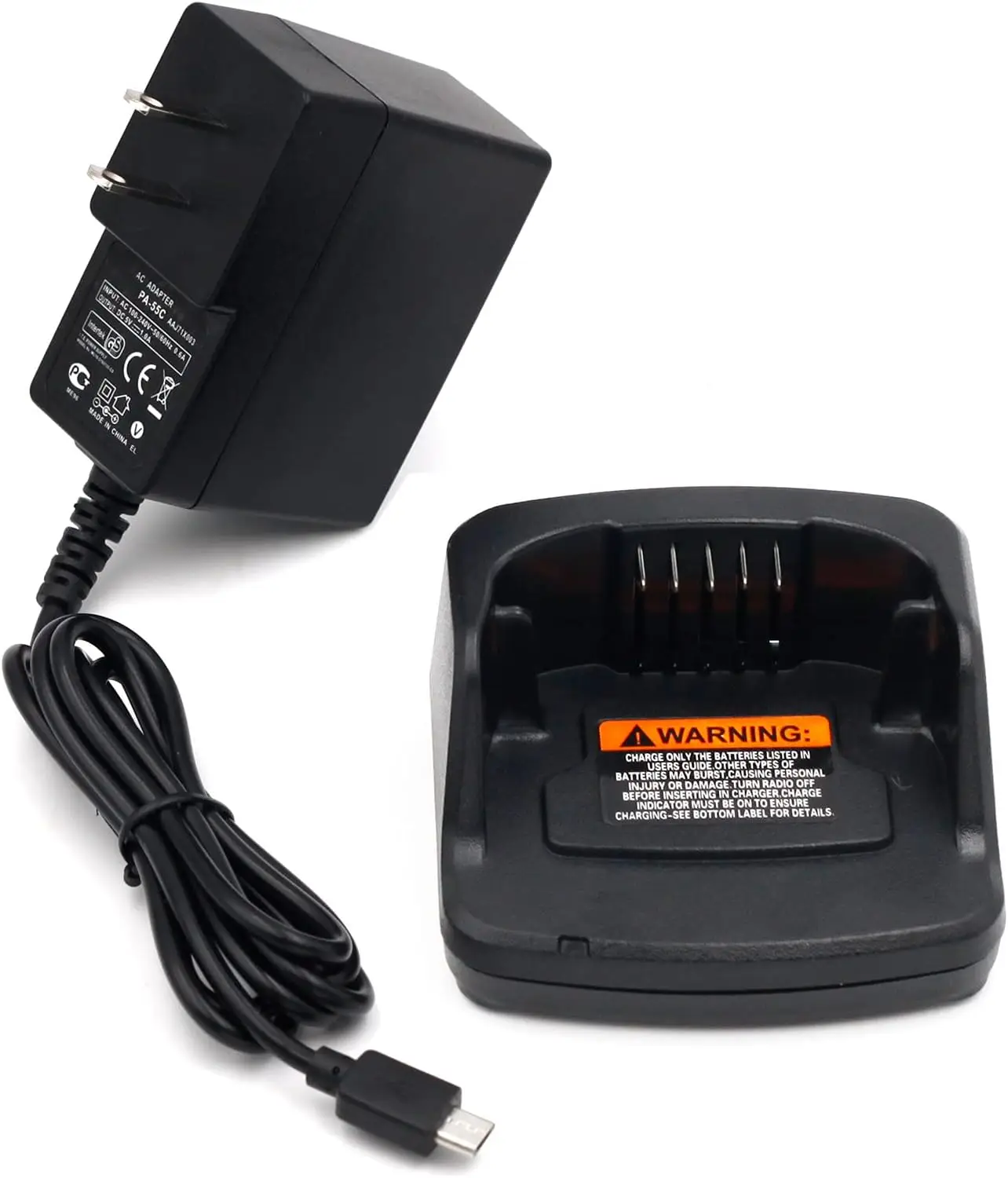 Rapid Charger PMLN6394 Compatible for Motorola RMU2040 RMU2043 RMU2080 RMU2080D RMV2080 RMM2050 XT420 XT460 Radios