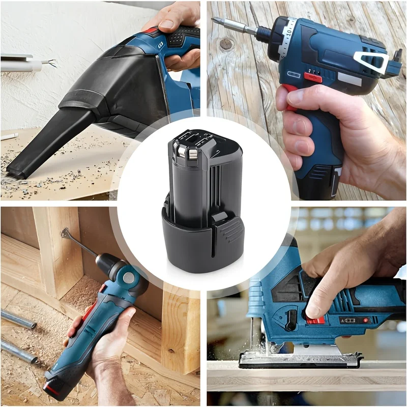 Für BOSCH BAT411 Akku 10,8 V/12 V 3000 mAh Li-Ion Akku Für BAT411 BAT412A BAT413A D-70745GOP 2607336014   PS20-2