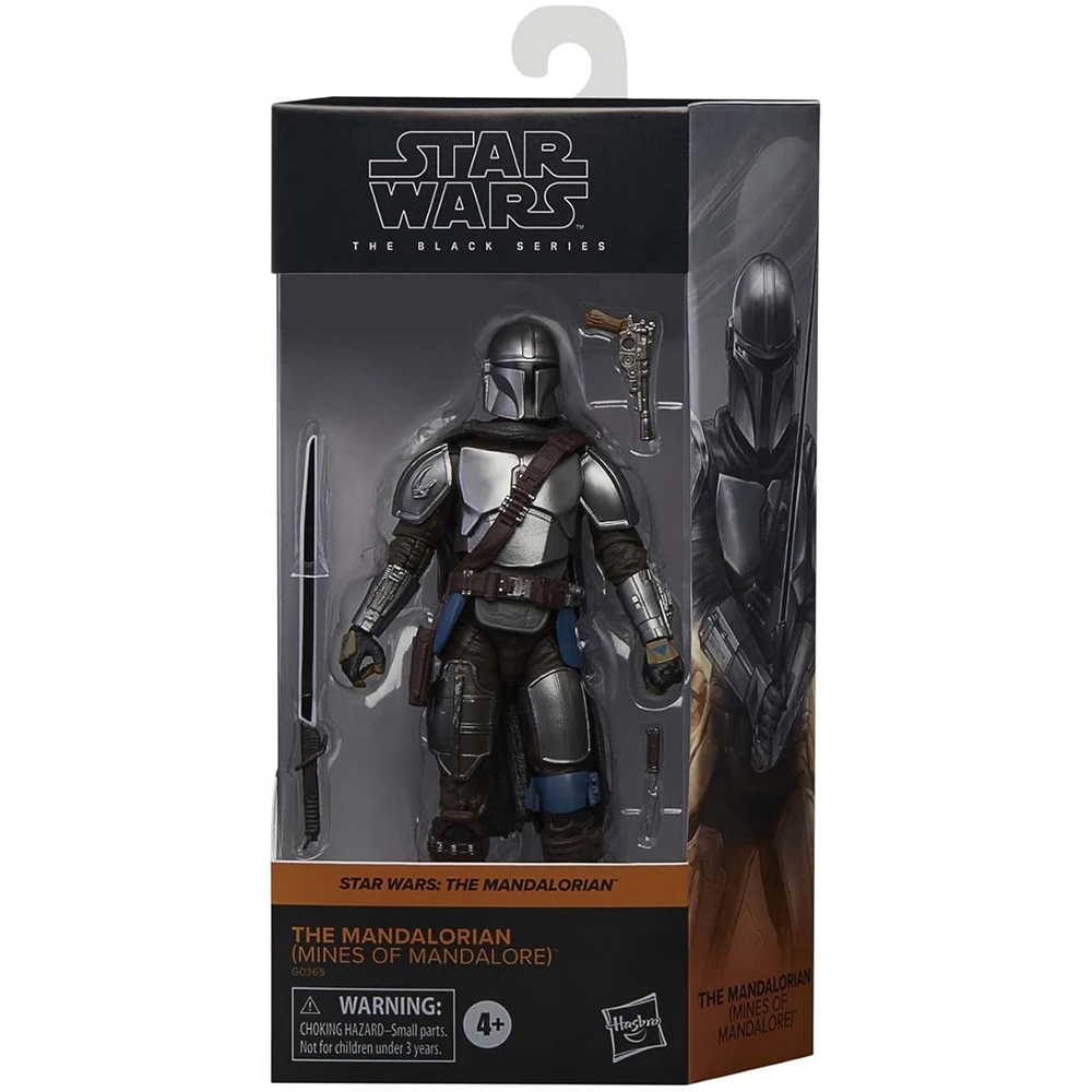 [In-Stock] Hasbro Star Wars The Black Series The Mandalorian Collectible 15cm Action Anime Model Figure Toys
