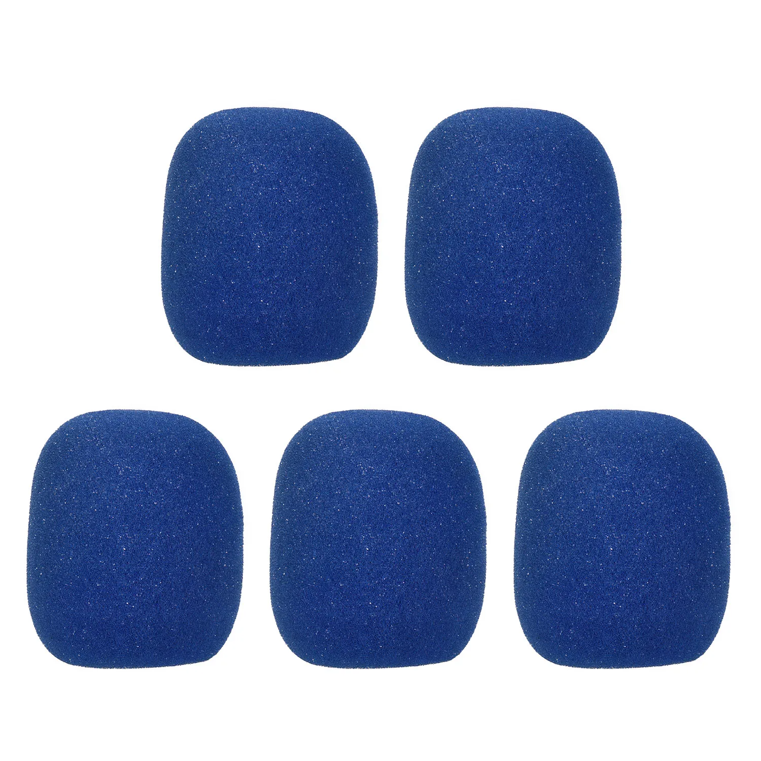 5pcs Microphone Windscreens Mic Foam Covers Compatible Electronic with Standard Ball-type Mic Musical Instrument Accessories