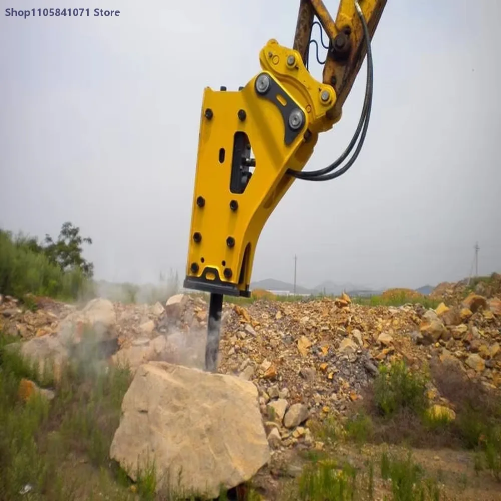 For Excavators Rock Crusher Gold Mining Breaking Hammer Hydraulic Breaker Construction Supporting Machinery Accessories Business view 5
