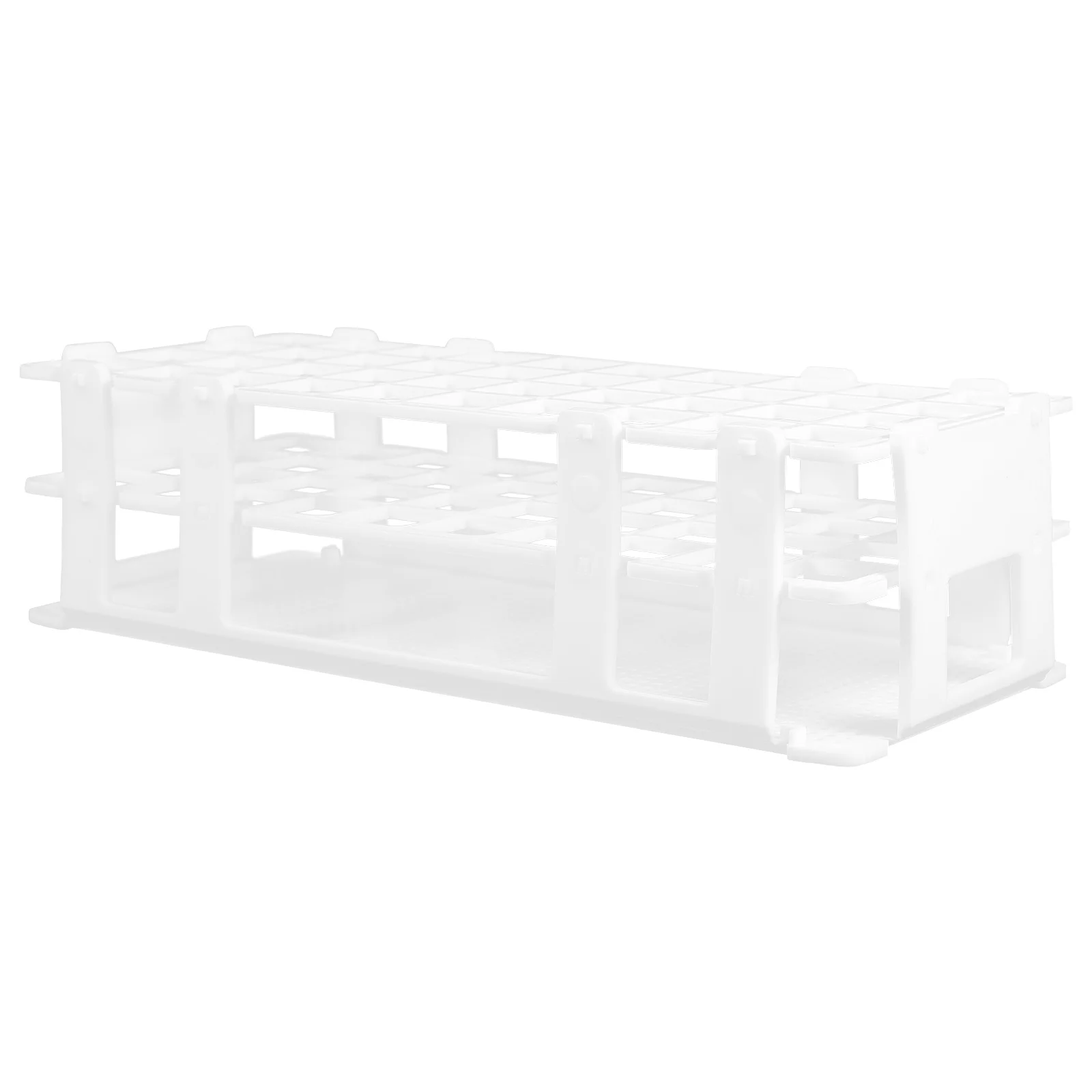 

Laboratory Test Tube Rack 40 Holes For 20Mm Tubes Detachable Plastic Holder Stand Drying Storage Rack Lab
