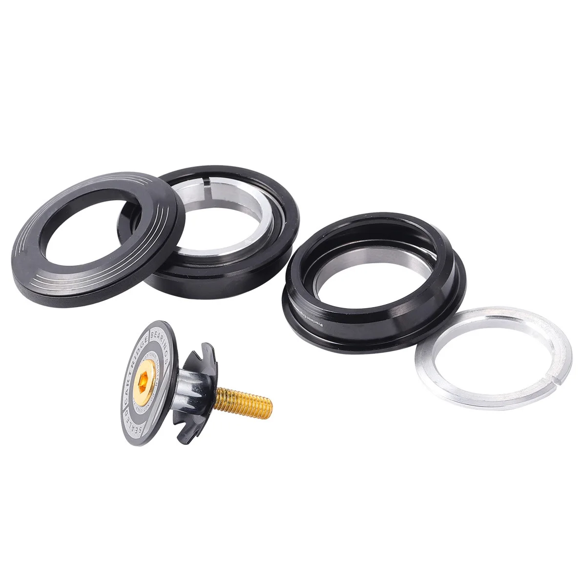 

Bicycle Bearings Premium Bike Wheel Headset Replacement Compact for Professional Use