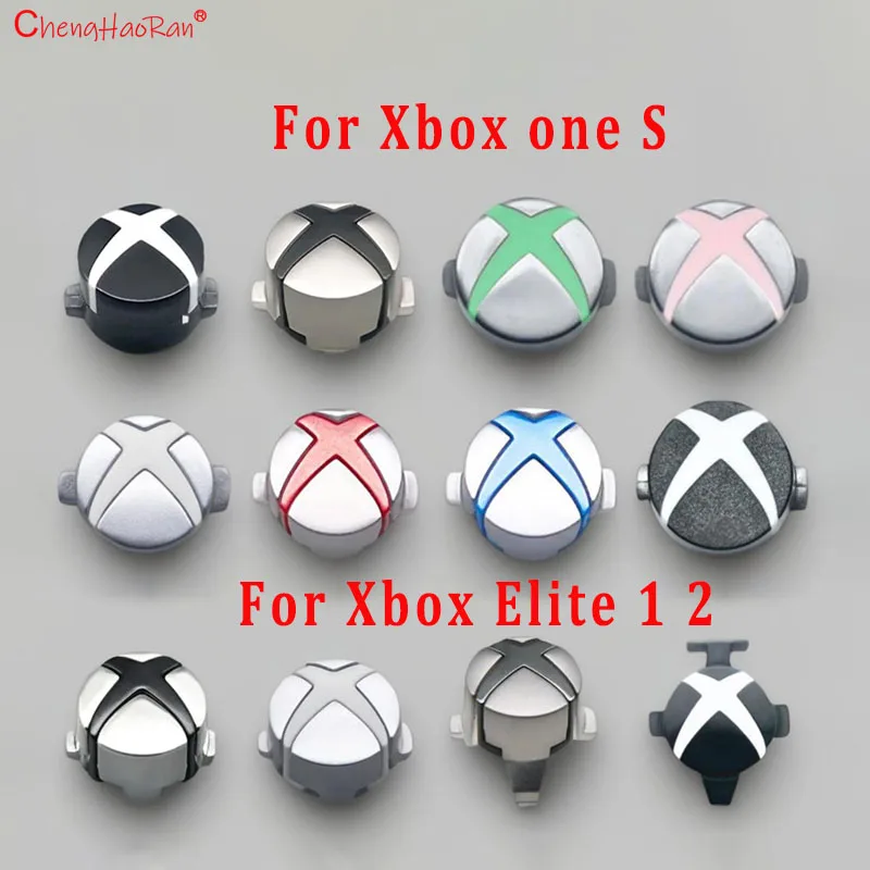 1PC Replacement Button For Xbox Elite 1 Elite 2 Generation Gaming Controller Logo Key Xbox One S Watermelon Key Repair Parts