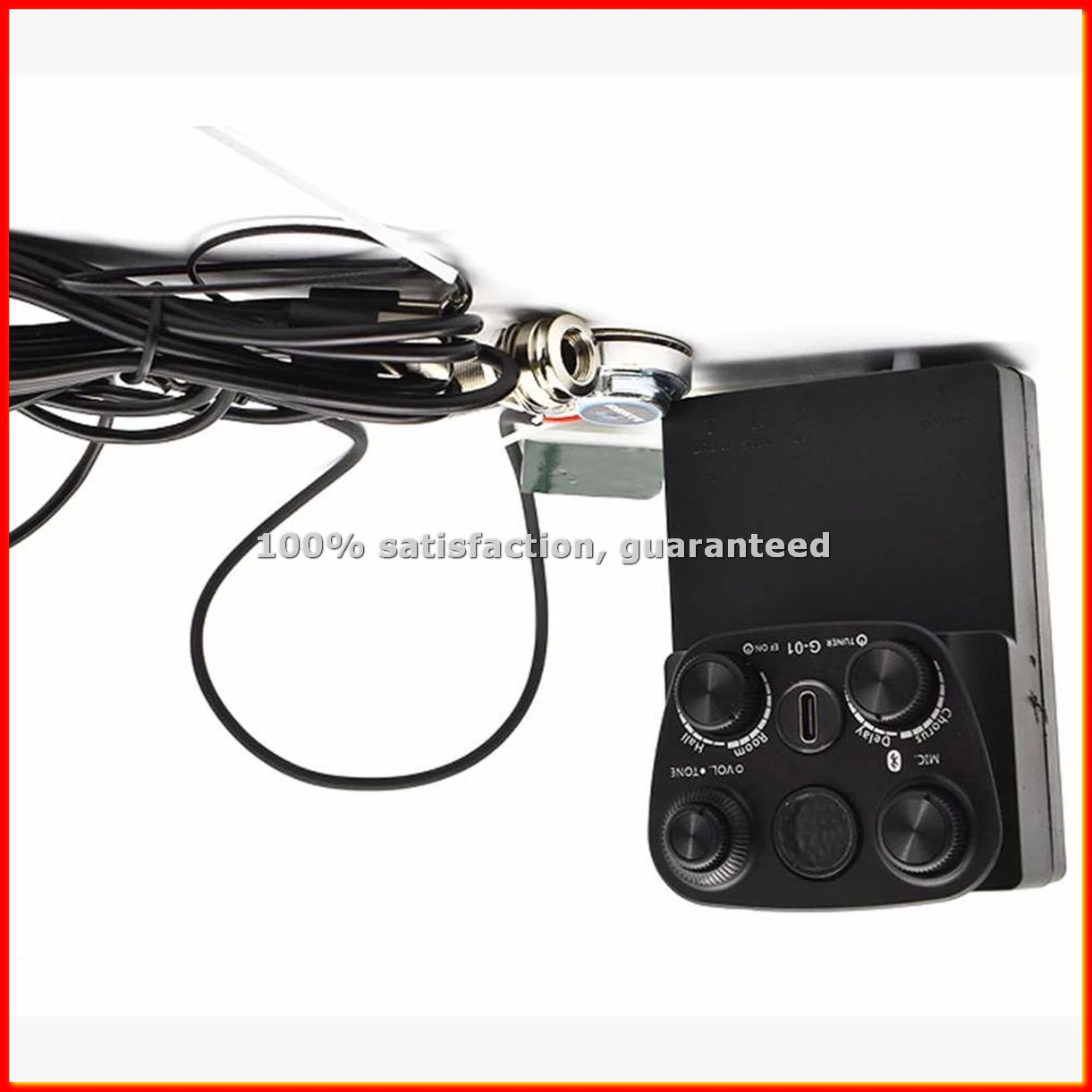 Guitar Resonance Pickup Technology Guitar Digital Preamp with Reverb Chorus Delay and Mic Guitar Preamp-A23U