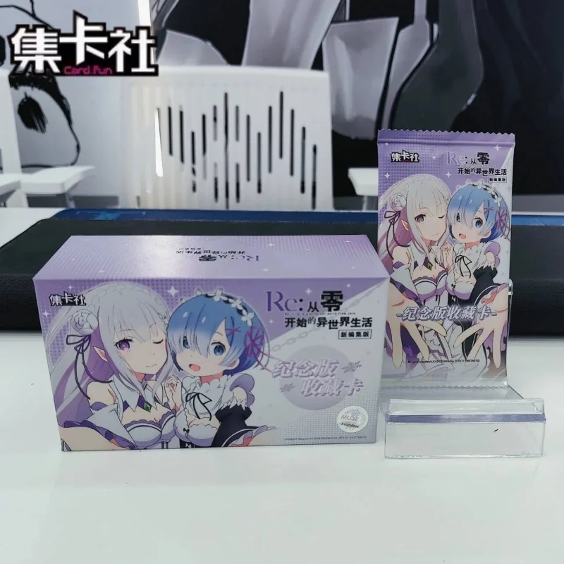 

100%Genuine Card Fun Re：World Life Starting With Zero Remm Emilia Anniversary Decoration Anime Beauty 2d Swimwear Gift Surprise