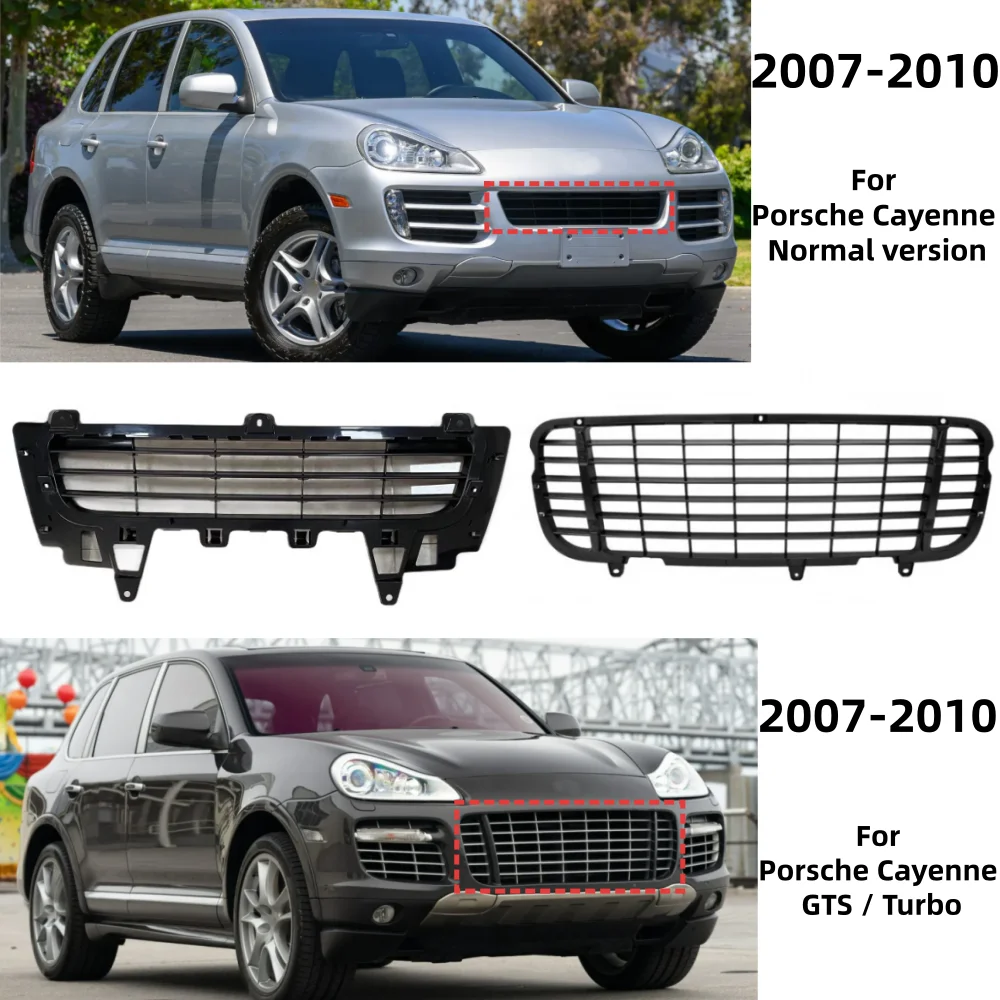 

For Porsche Cayenne Turbo S 2007-2010 front bumper general style grille oe:95550568310 95550568311