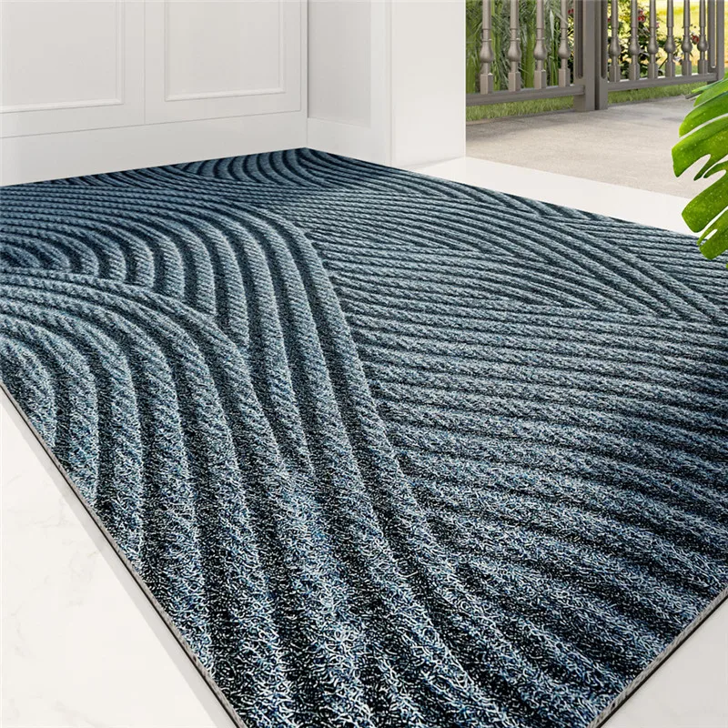 Large Dirt Trapper Mat, Non Slip Scrape Door Mats, Outdoor Indoor Rug for Living Room, Doormat for Entrance, Floor Mat, 80x120cm