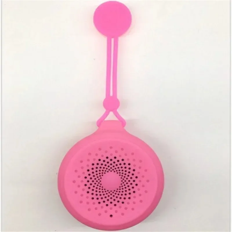 مكبر صوت بلوتوث بتصميم كوب شفط مع تصميم مقاوم للماء للاستحمام والأنشطة الخارجية