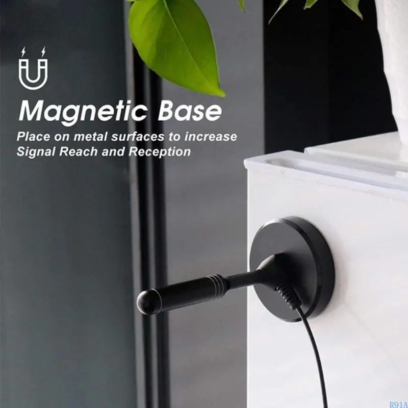R91A Advanced 4K & 1080P Antenna with Space Saving Design HighGain Antenna