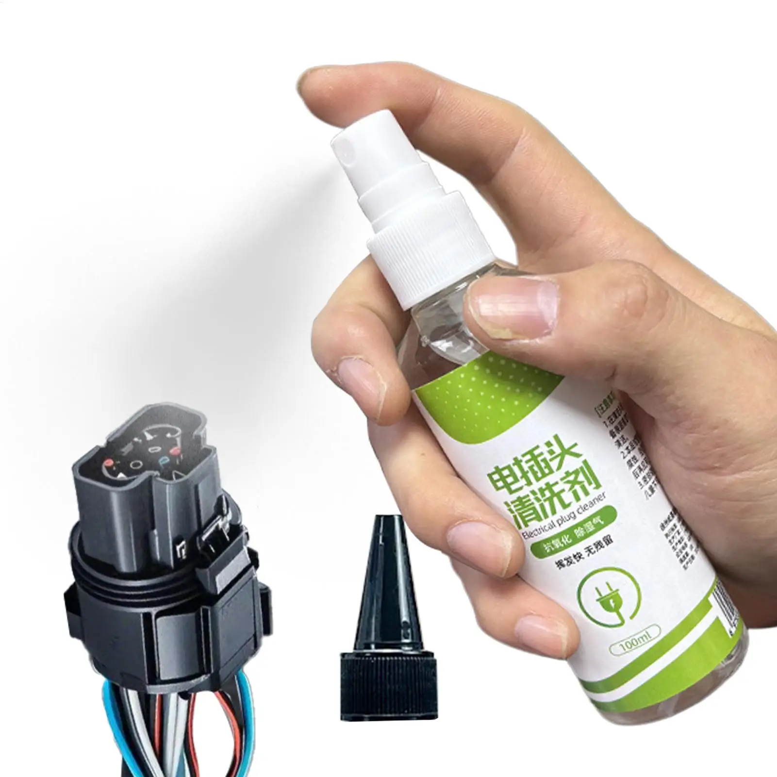 Electric Parts Cleaner Safety Aerosol Cleaner for Sensitive Electronic Equipment Portable Equipment Degreasing Supply for School