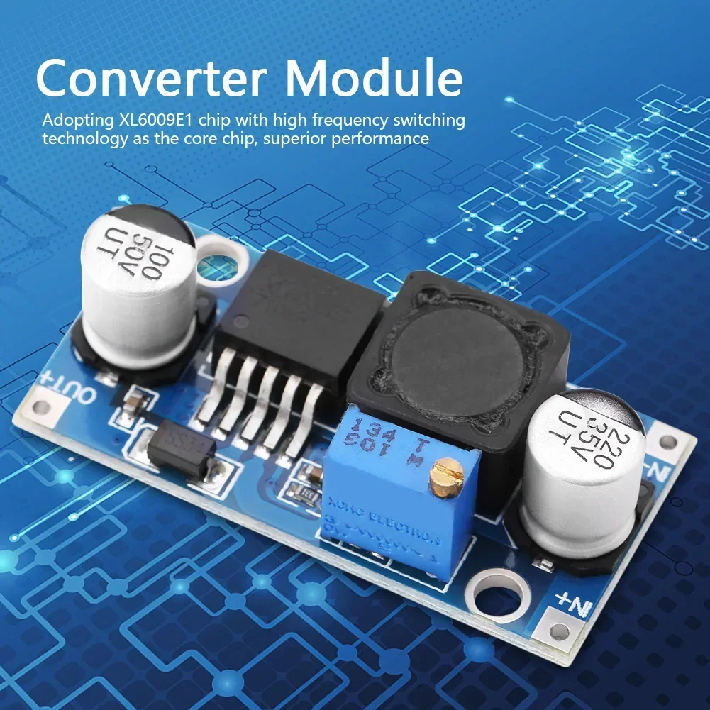 Boost Voltage Converter Module DC‑DC Converter Module XL6009E1 DC‑DC Adjustable Step Up Power Boost Voltage Converter Module image 3