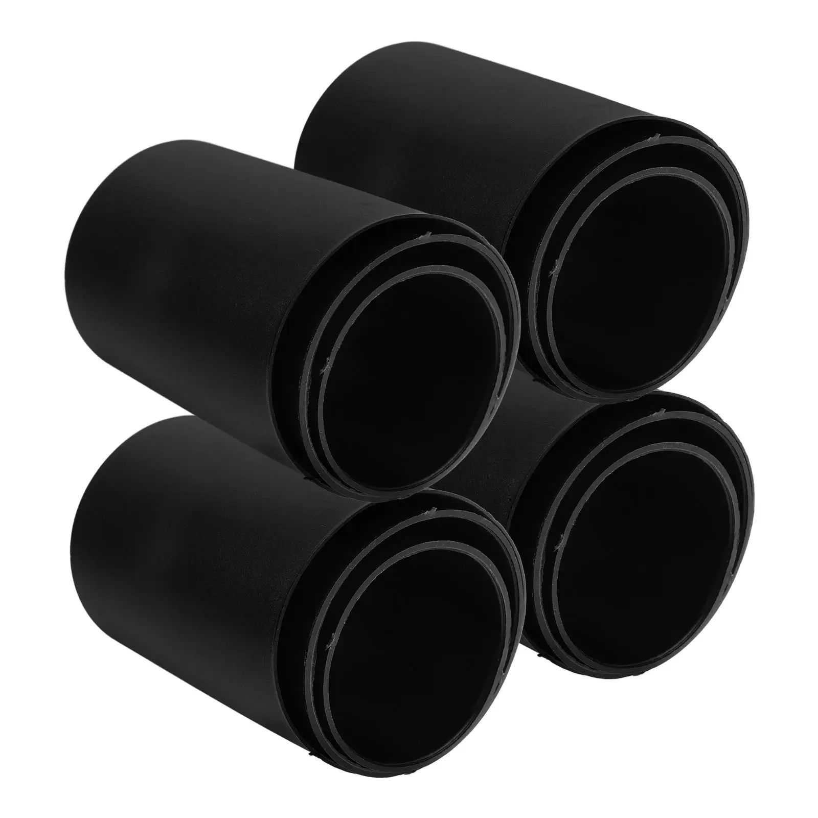 

4Pcs Black Anti-slip Cup Rotating Pressure Rod Dust Cover Office Chair Cylinder Lift Repair Kit Fits Most Chairs Universal