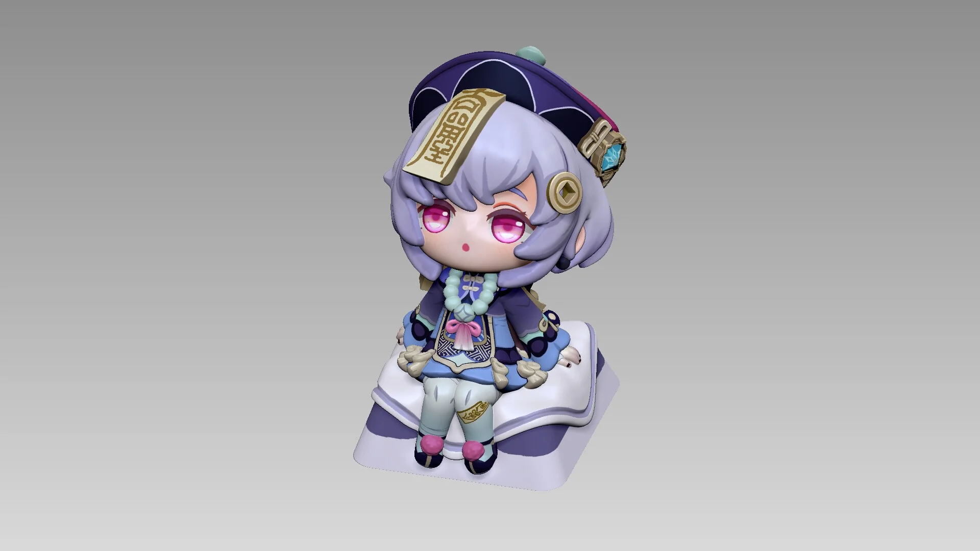 原神インパクトキーキャップ 柯清 甘雨 神河 胡桃 フォリナ・デ