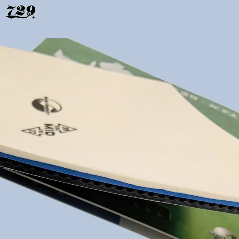 Borracha De Tênis De Mesa Profissional, 729 Batalha De Amizade, Cor Dupla, Adesivo Duplo, Gradien Pegajoso, Ping Pong Sponger