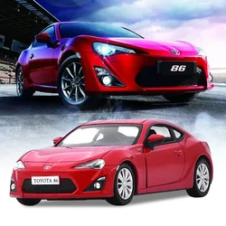 MaKeda1:36 TOYOTA GT86 Scale Alloy Car Model Metal Diecast Gifts Toys Children Collection Toys Ornaments Display