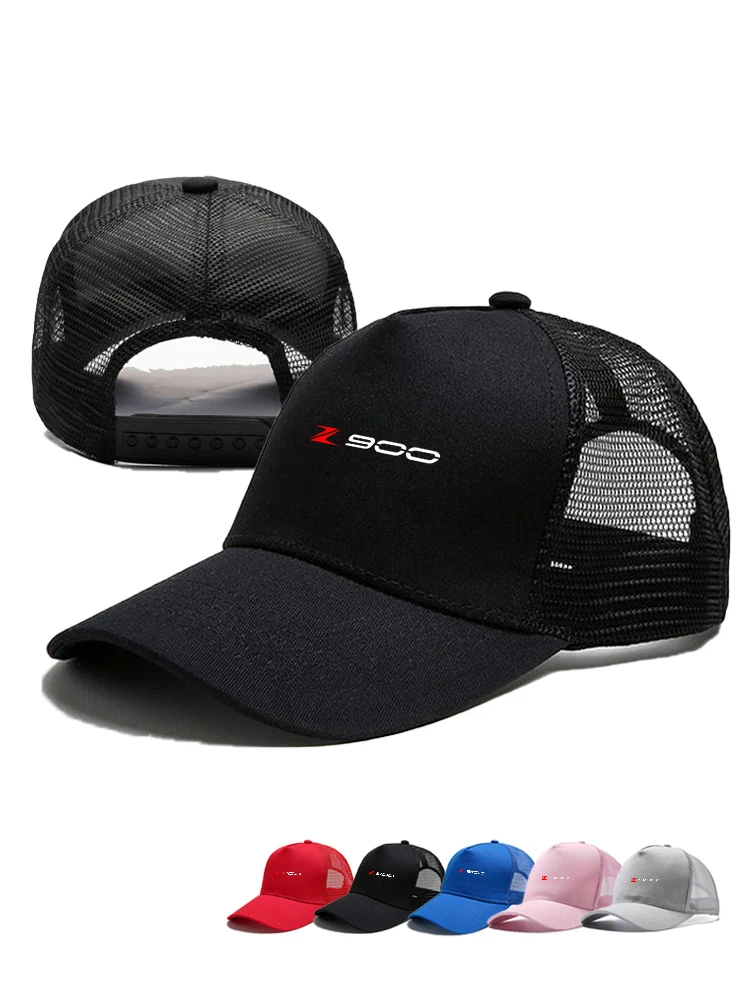 Casquette de baseball réglable Sport casquette décontractée en plein air été hommes femmes loisirs respirant maille casquette pour Z900 Kawasaki Z750 Vulcan S H2