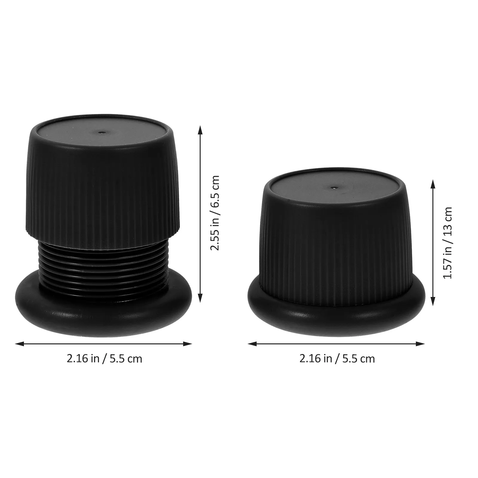 2Pcs Bed Stopper Adjustable Height ABS Bed Frame Support Headboard Anti-Shake Wall Bumper Headboard Stoppers for Wall