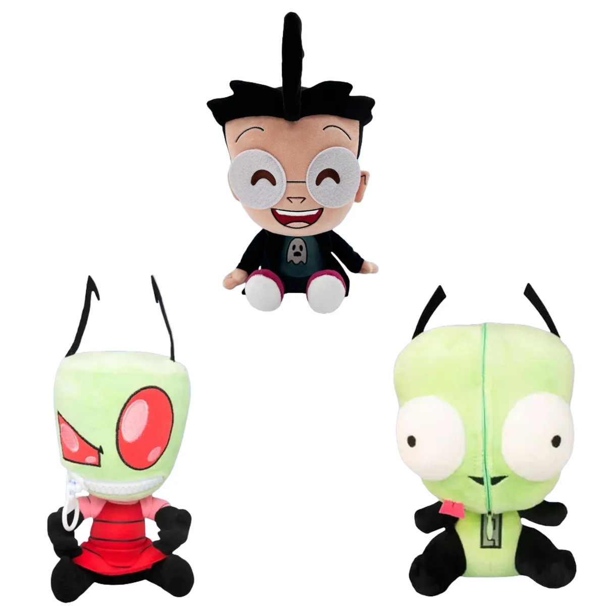 

25 см Invader Zim Zippermouth плюшевые игрушки аниме мягкие плюшевые периферийные игрушки мягкие куклы мультяшные коллекционные украшения подарки для детей