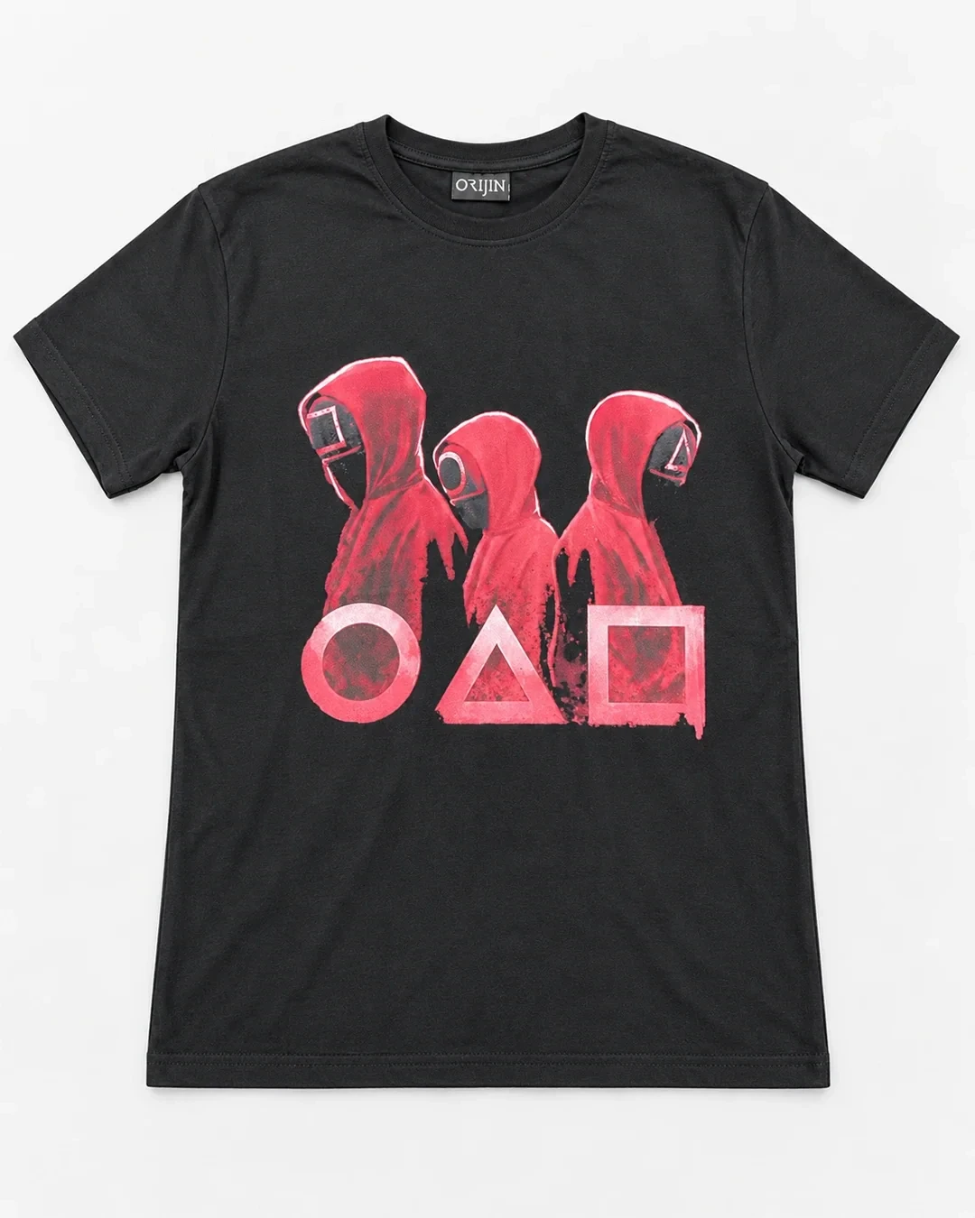 Squid Game Season3 T-shirt Front Back Print Unisex TV Show Graphic Tee Men Women Short Sleeve Casual Fans Tops