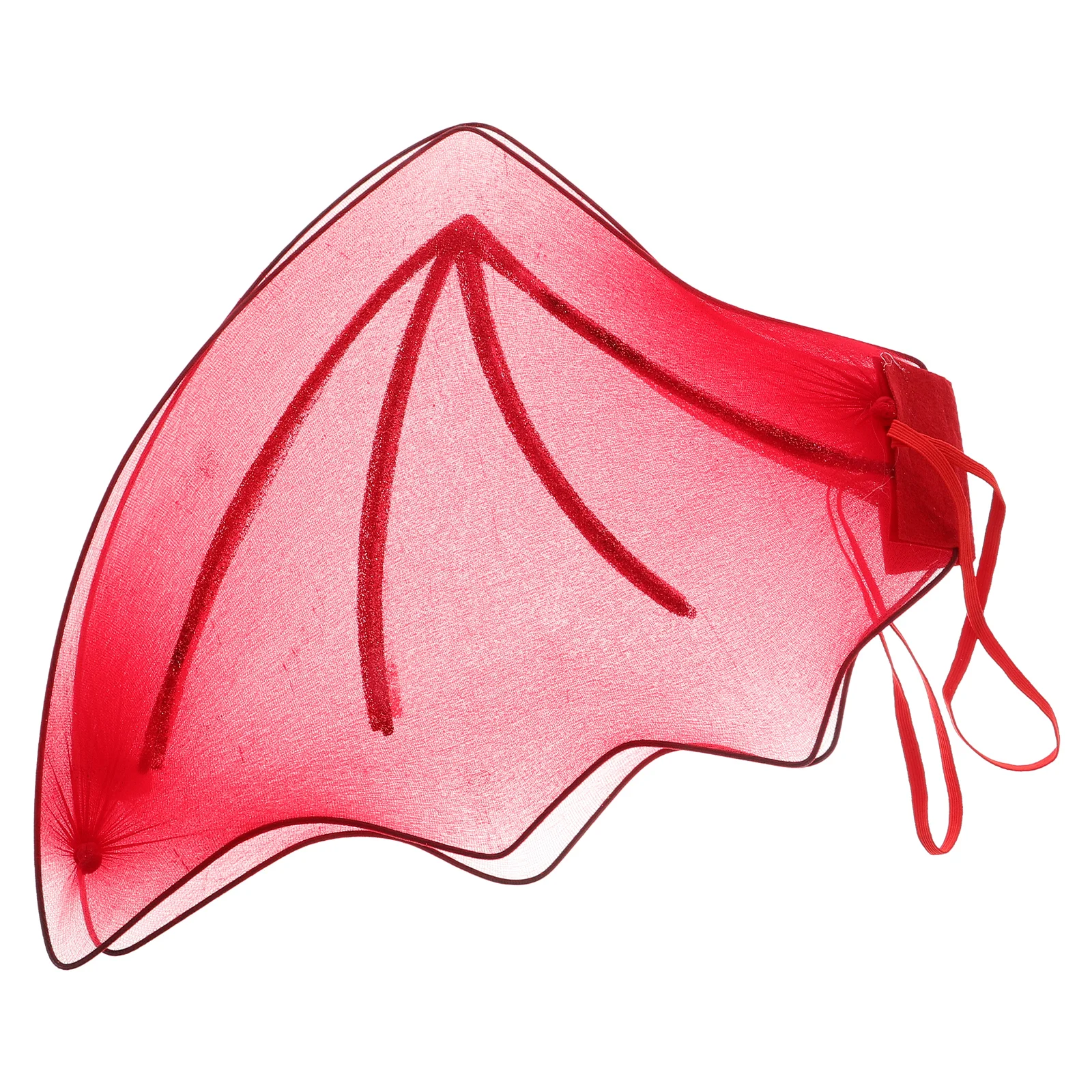 

Wings Black Mesh Bat Wings Red Halloween Cosplay Props Lightweight Costume Accessories Stage Decorations Hair Tools