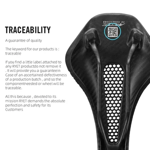 Ryet-3D Printed Ultraleve Hollow Seat, Comfortable Saddle, Full Carbon, MTB, Road Race, Bike, Cycling, Pading Bike, 2022 6 Main Sales Bicycle Bank - №4